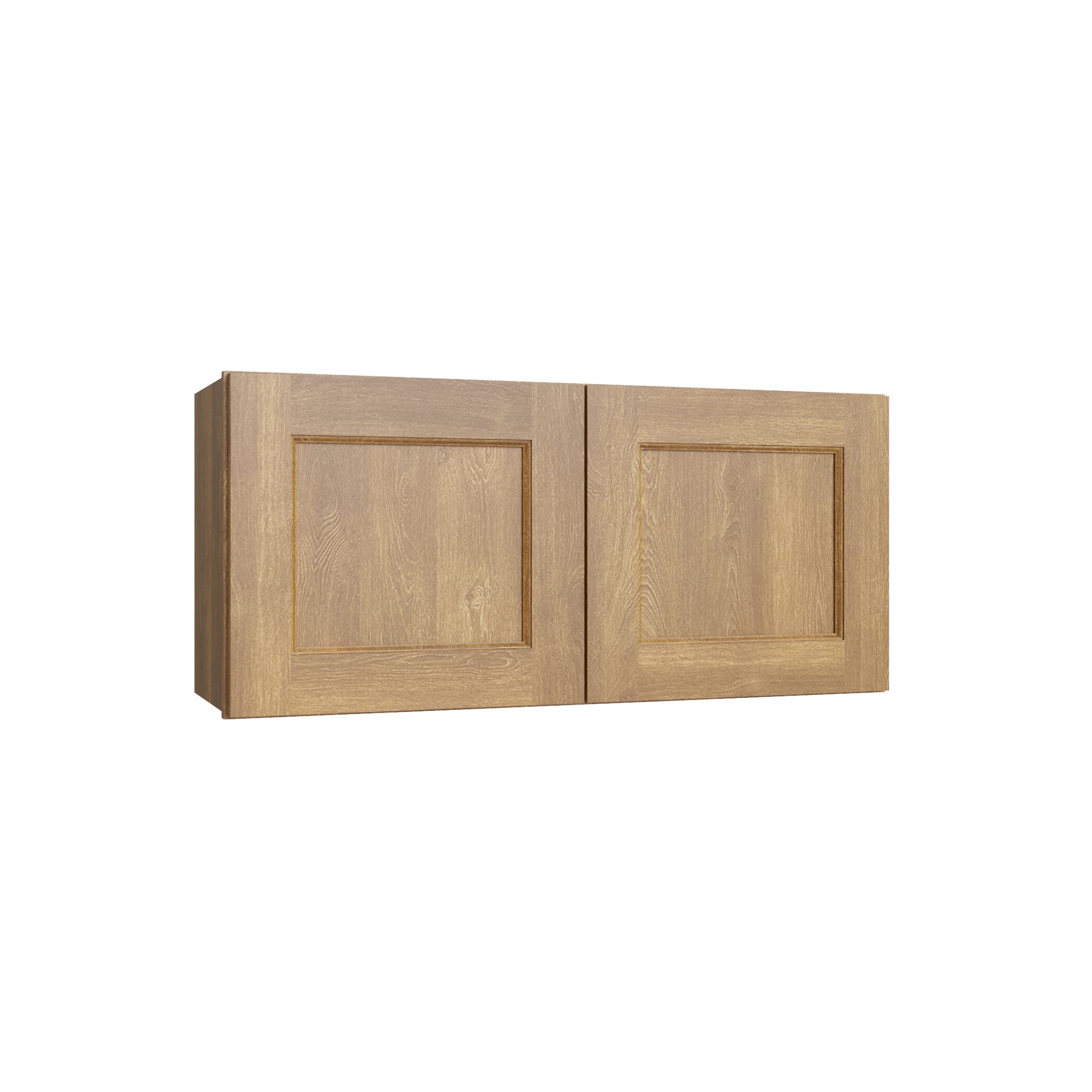 KCD Brooklyn Fawn Double Door Wall Cabinet - 36" W x 15" H - product photo