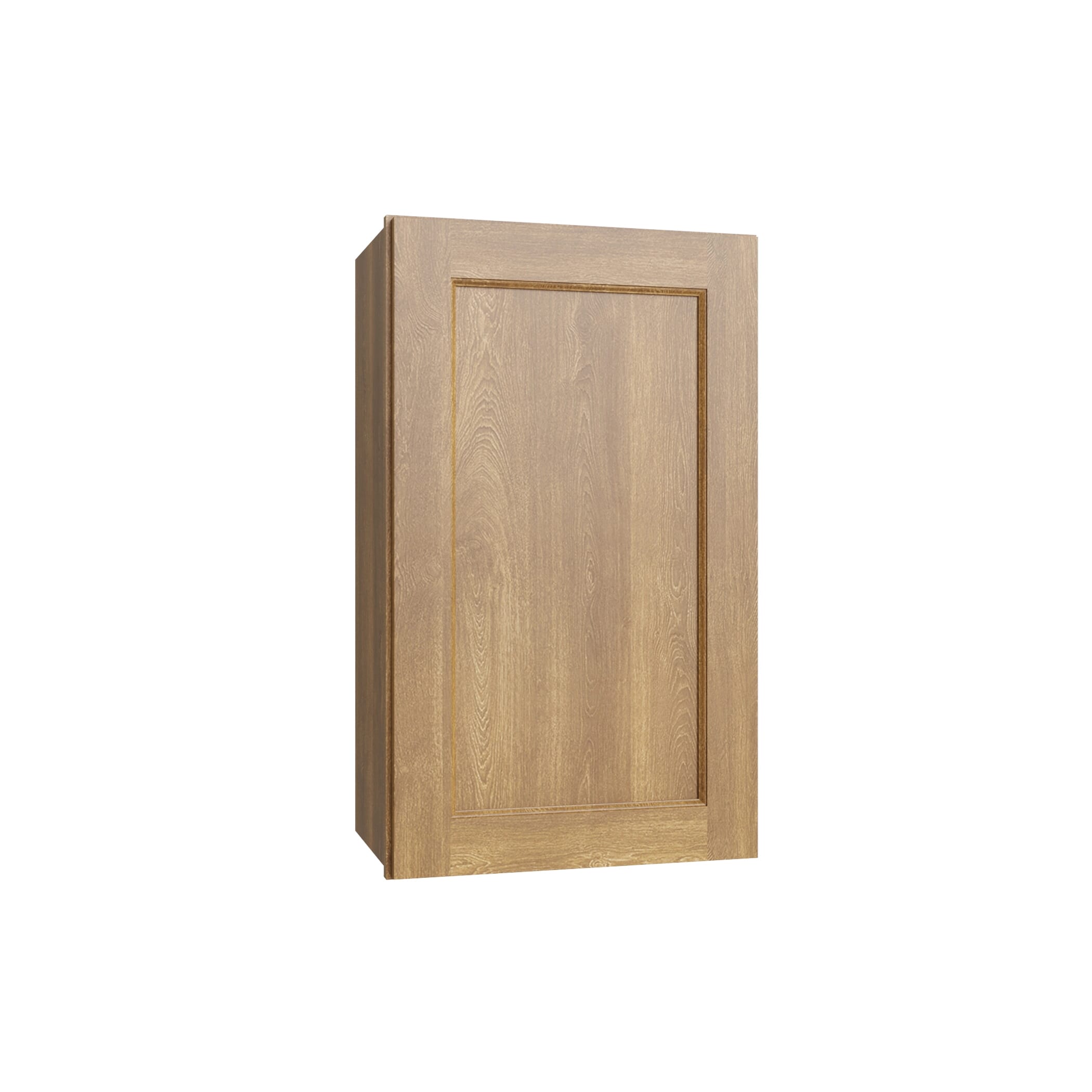 KCD Brooklyn Fawn Single Door Wall Cabinet - 15" W x 42" H - product photo