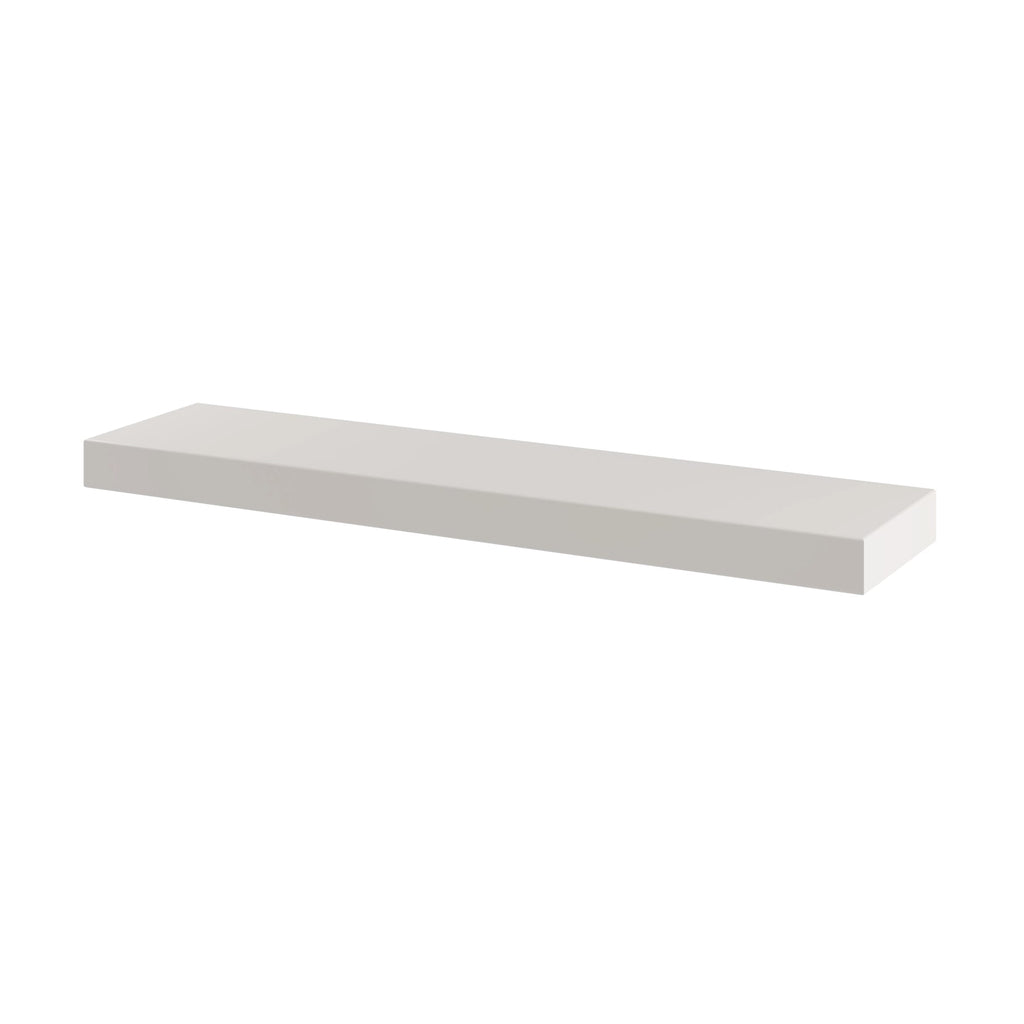 KCD Shaker Sand Floating Shelf - 12" D x 24" W - product photo