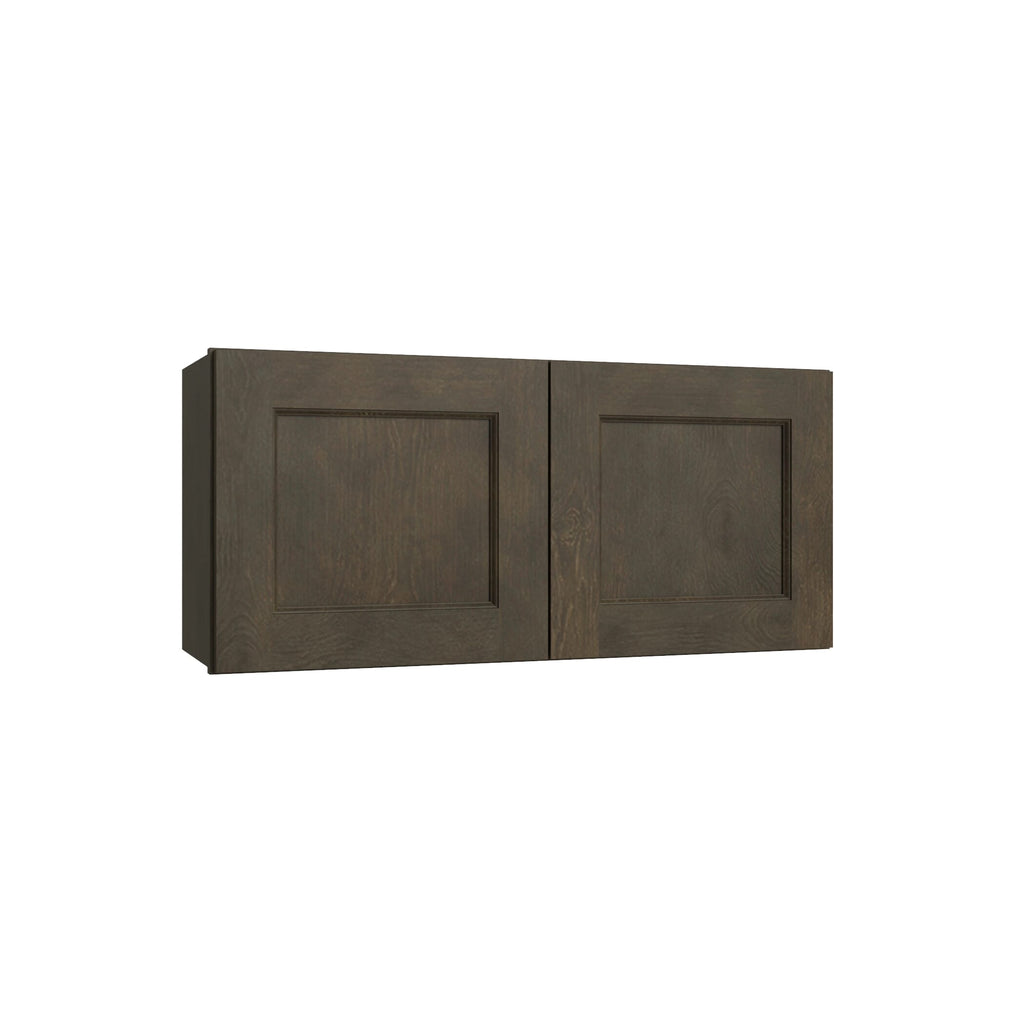 KCD Brooklyn Slate Double Door Wall Cabinet - 36" W x 15" H - product photo