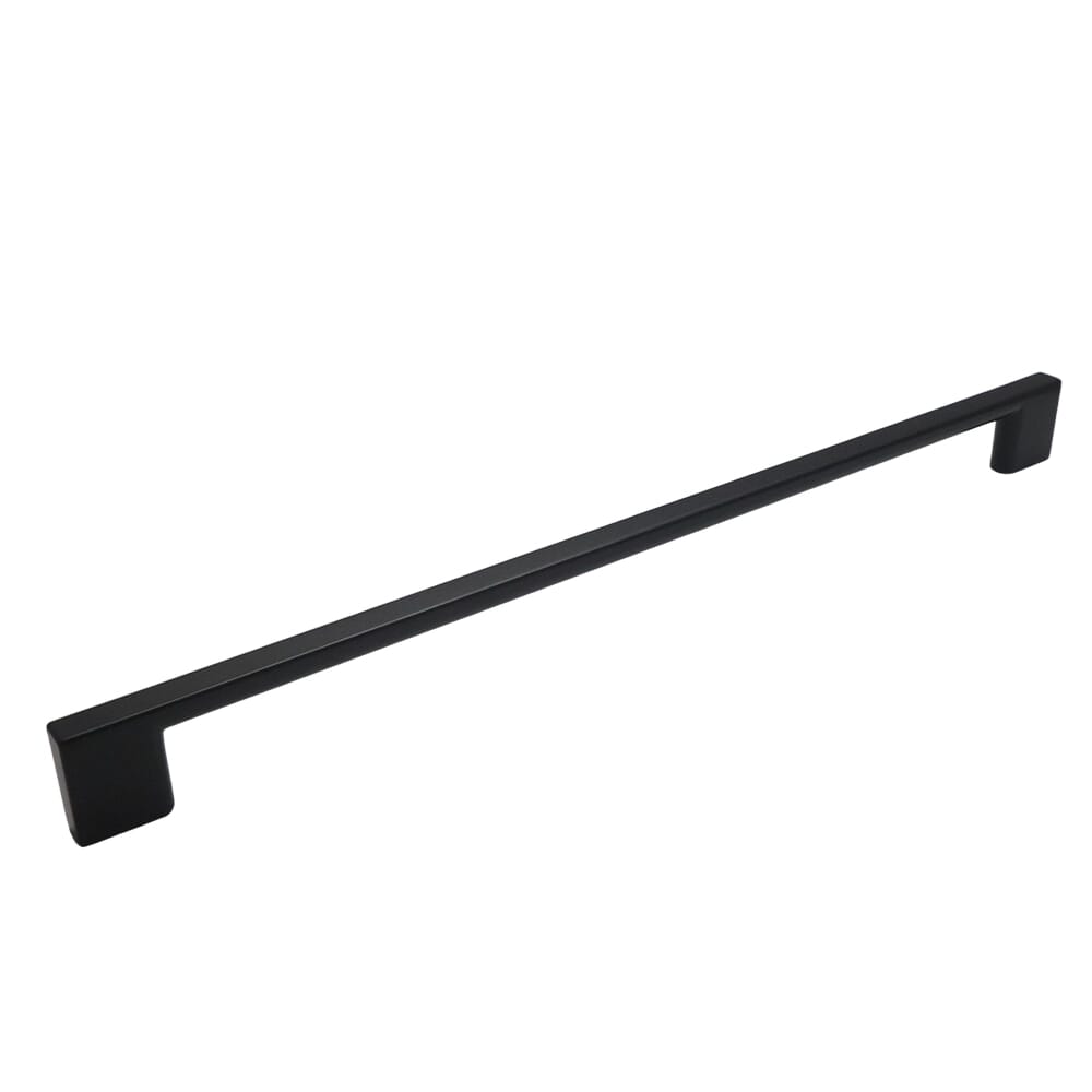 KCD Decorative Hardware Miami Appliance Pull 18" C/C Matte Black - product photo