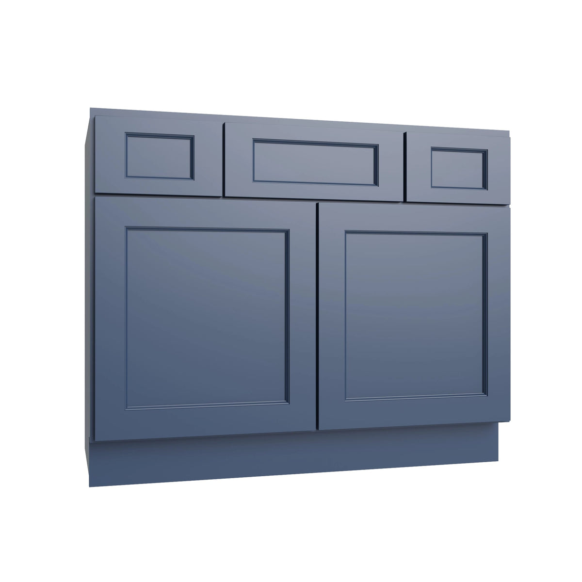KCD Brooklyn Midnight Vanity Sink Base - 42" W - product photo