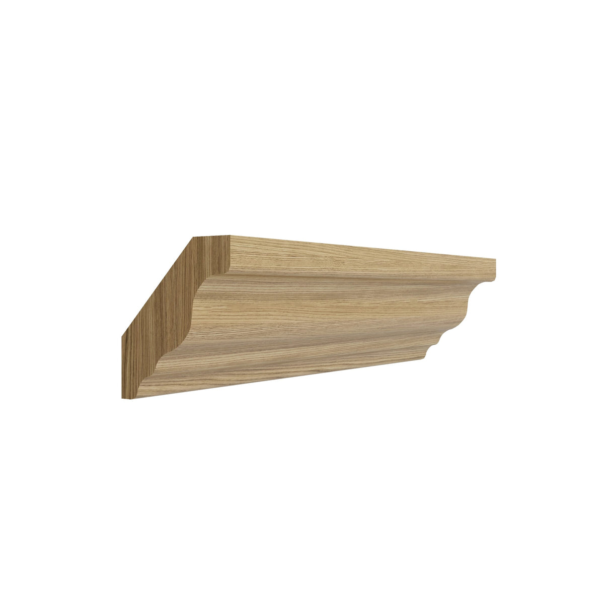 KCD Oslo Oak Traditional Crown Molding - product photo