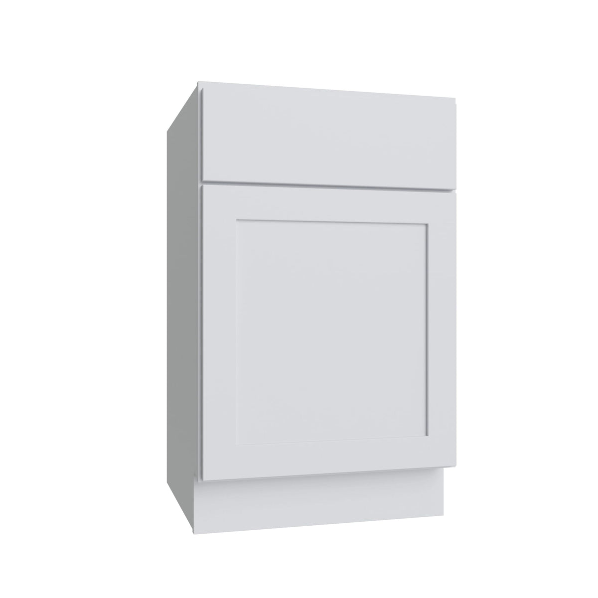 KCD Shaker Designer White Vanity - 21" W - product photo