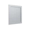 KCD Brooklyn Modern Gray Decorative Wall Panel - 24" W x 30" H - product photo