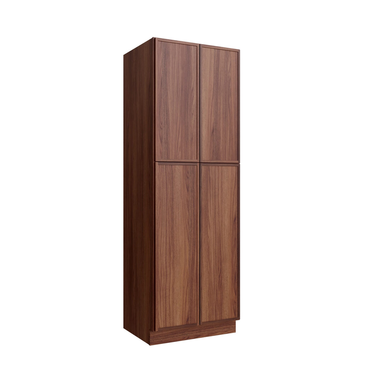 KCD Oslo Classic Walnut Pantry - 24" W x 96" H - product photo