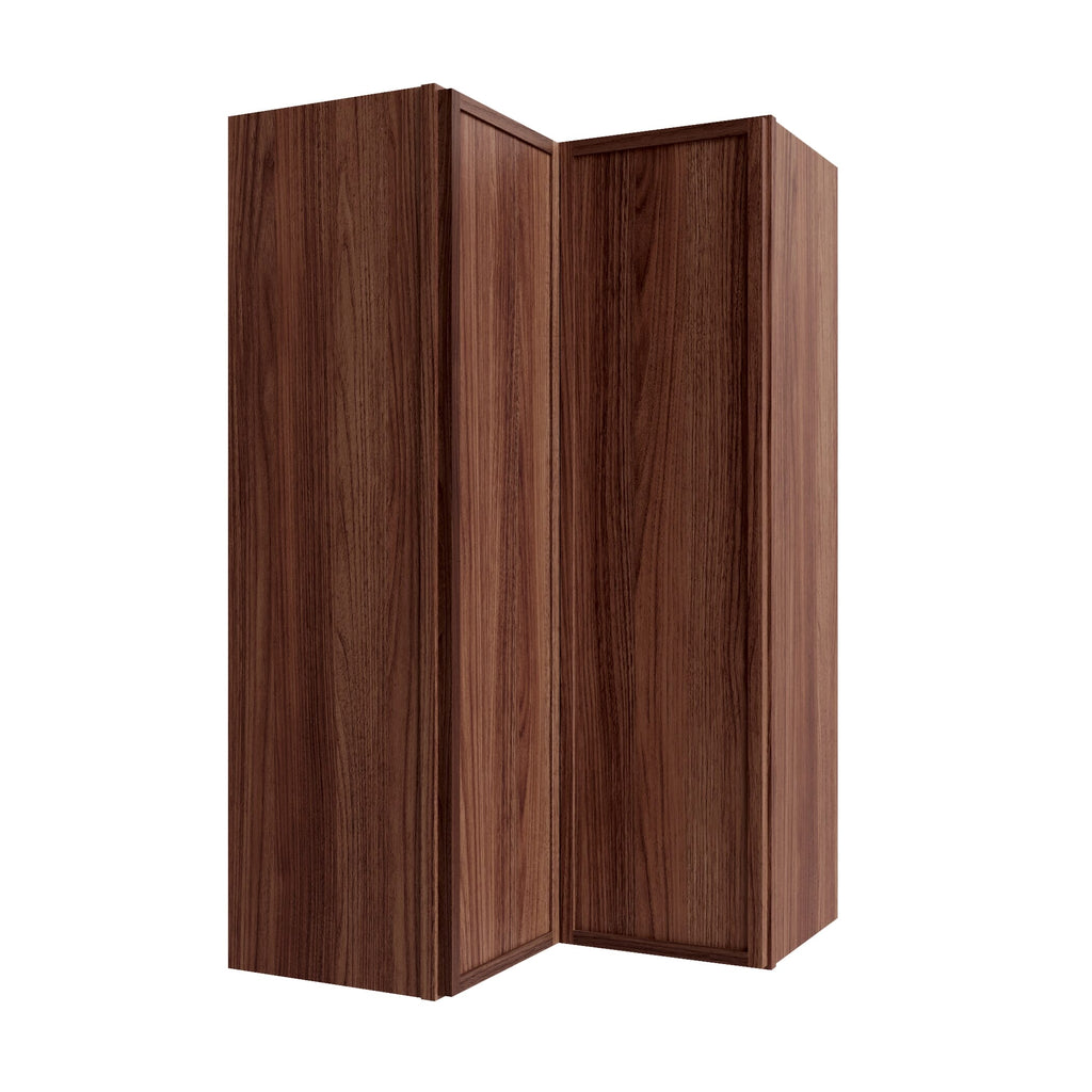 KCD Oslo Classic Walnut Wall Easy Reach 24"W x 42"H X 12"D - product photo