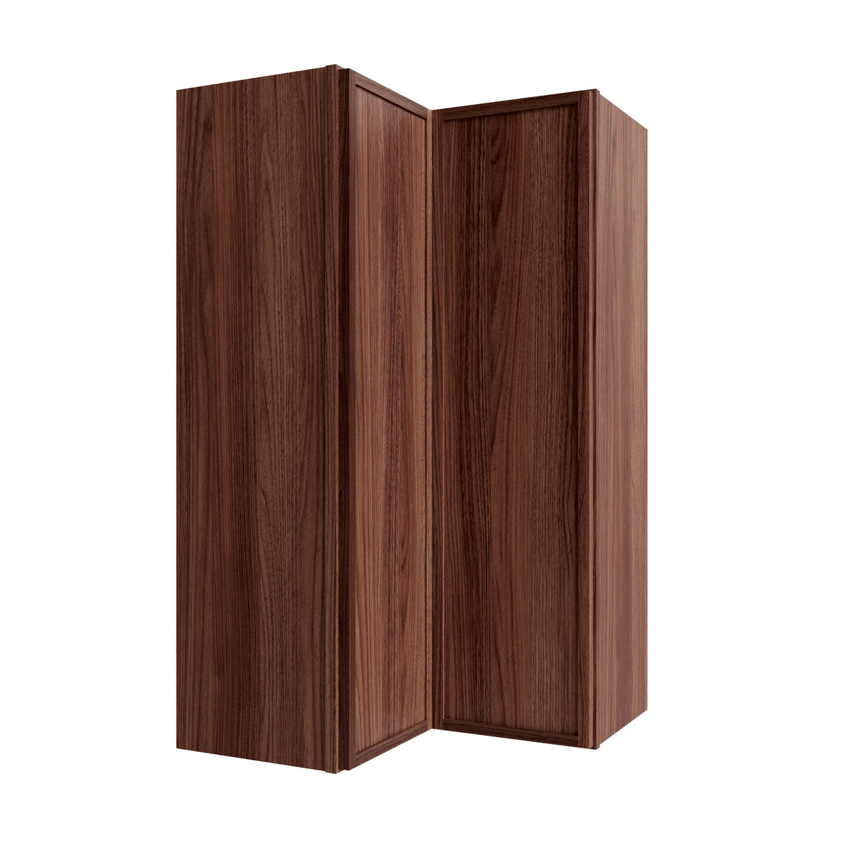 KCD Oslo Classic Walnut Wall Easy Reach 24"W x 42"H X 12"D - product photo