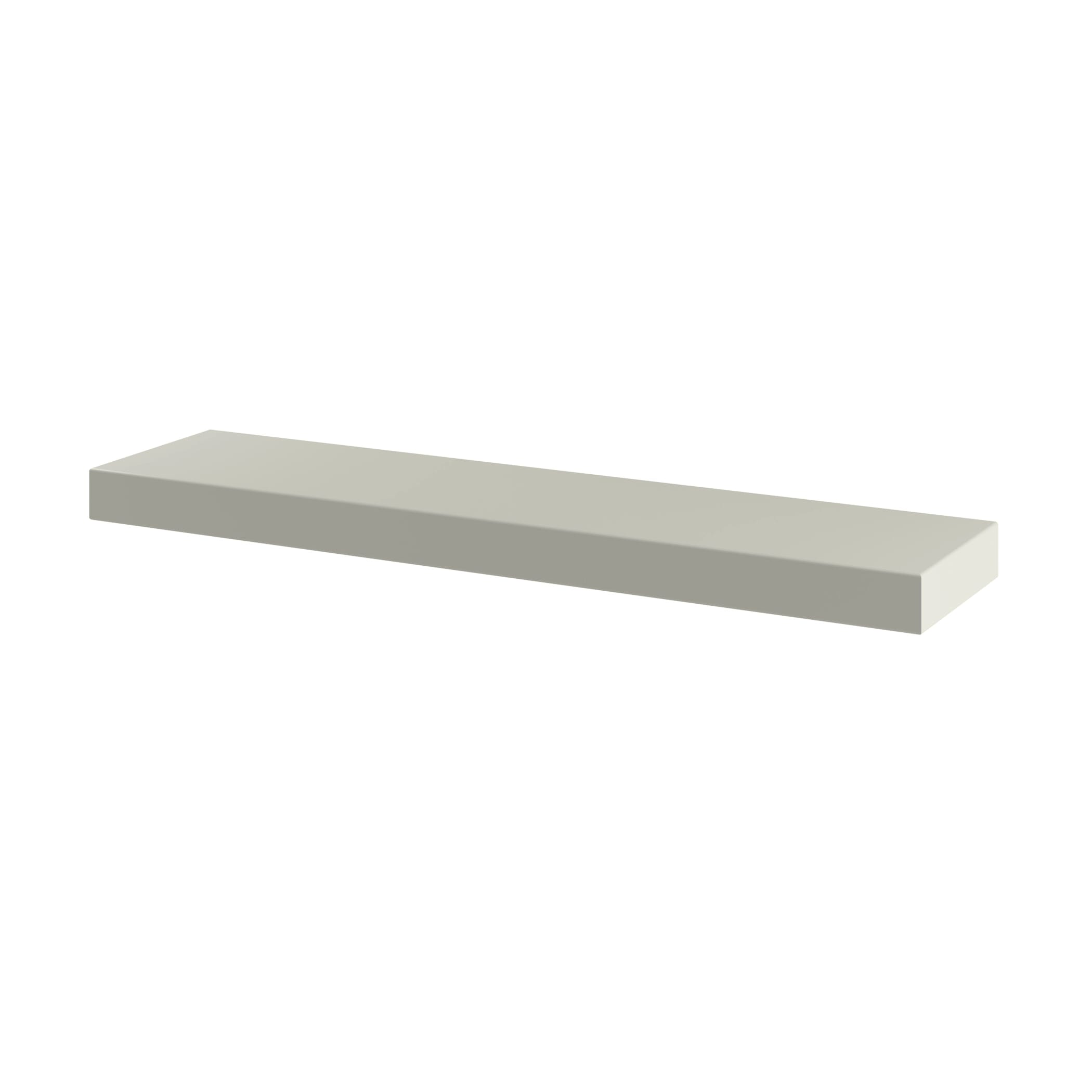 KCD Shaker Moss Floating Shelf - 12" D x 42" W - product photo