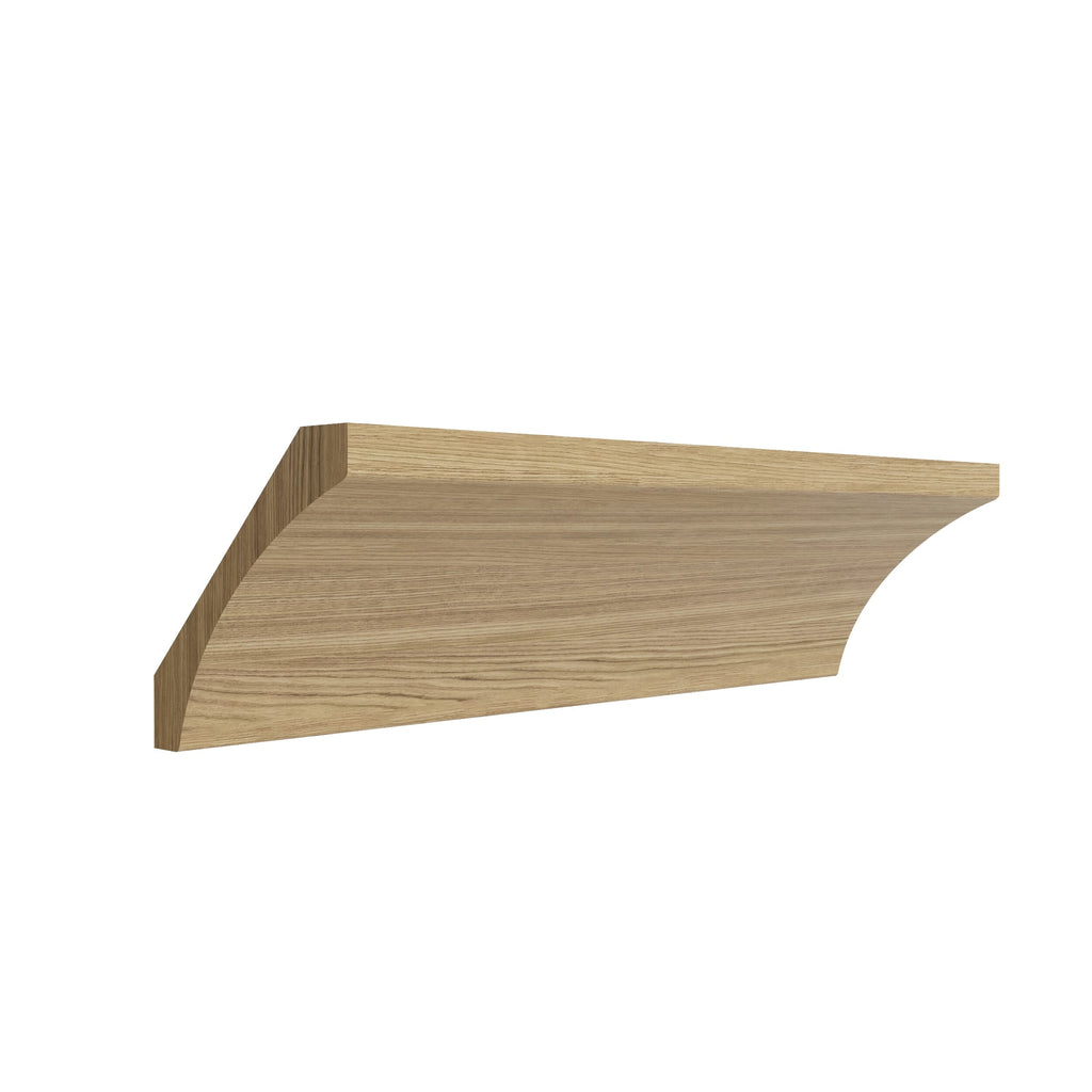 KCD Oslo Oak Cove Crown Molding - product photo