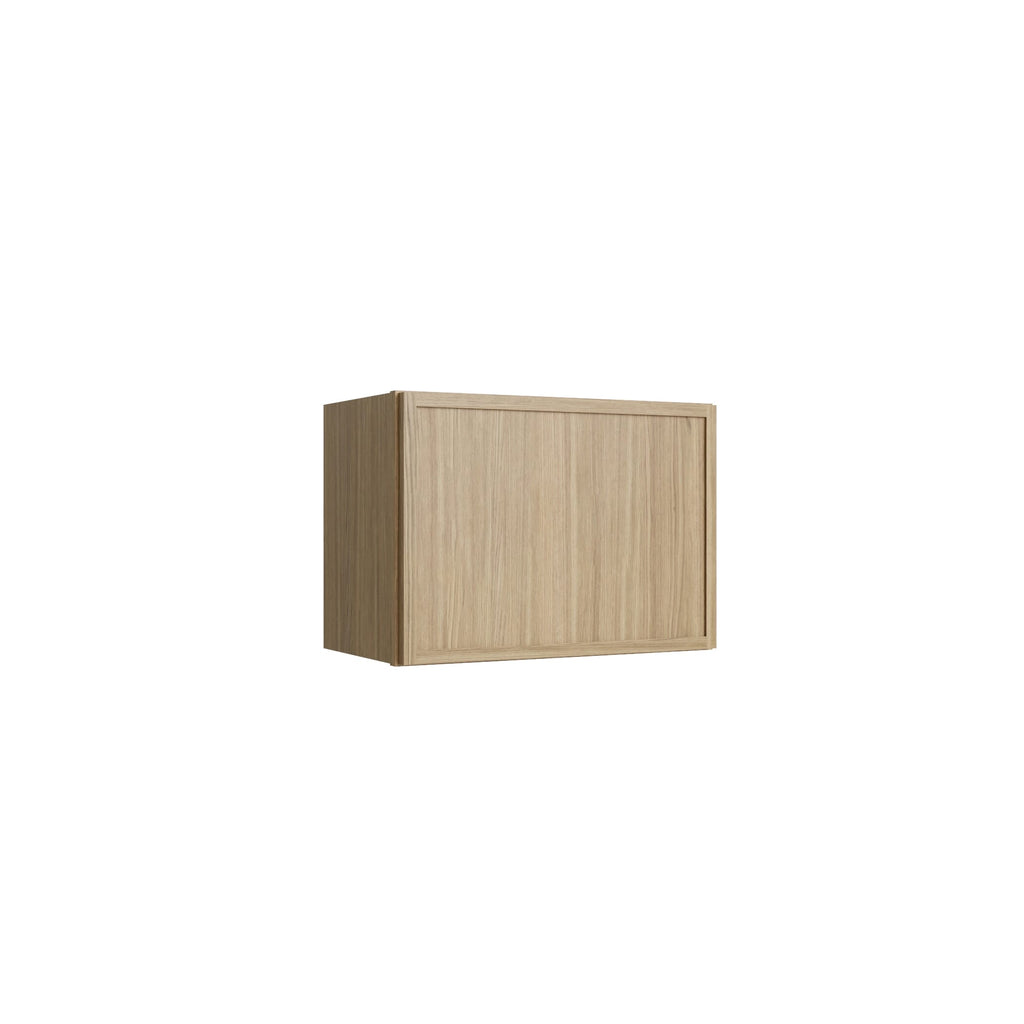 KCD Oslo Oak Single Door Wall Cabinet - 15" W x 15" H - product photo