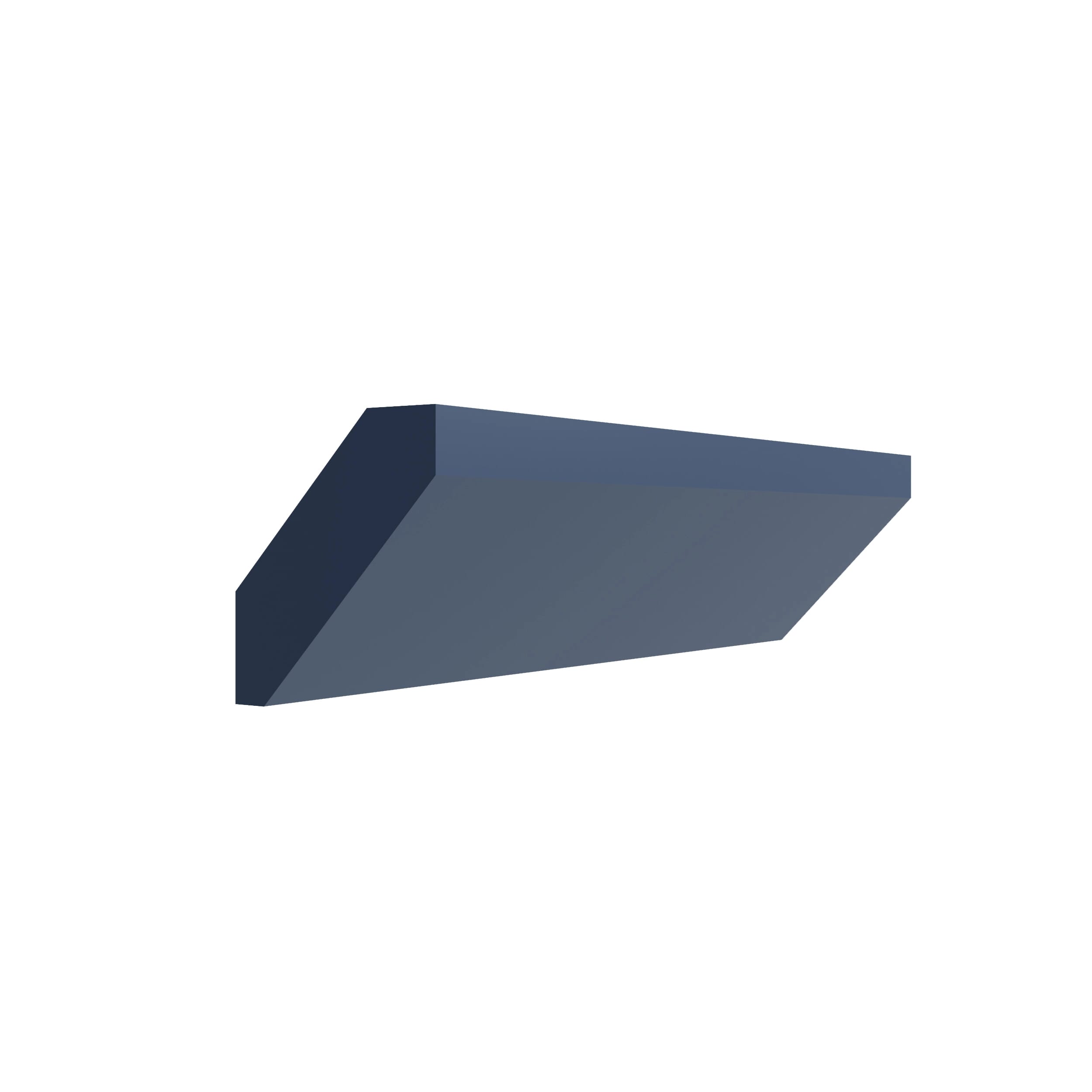 KCD Brooklyn Midnight Shaker Crown Molding - product photo