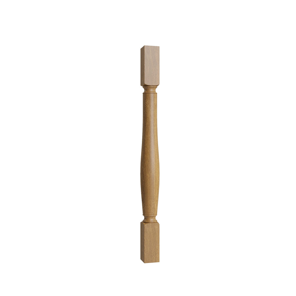 KCD Brooklyn Fawn Turned Post - 3" W x 35.5" H - product photo