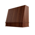 KCD Oslo Classic Walnut Angled Hood Classic Trim - 30" W x 30" H - product photo