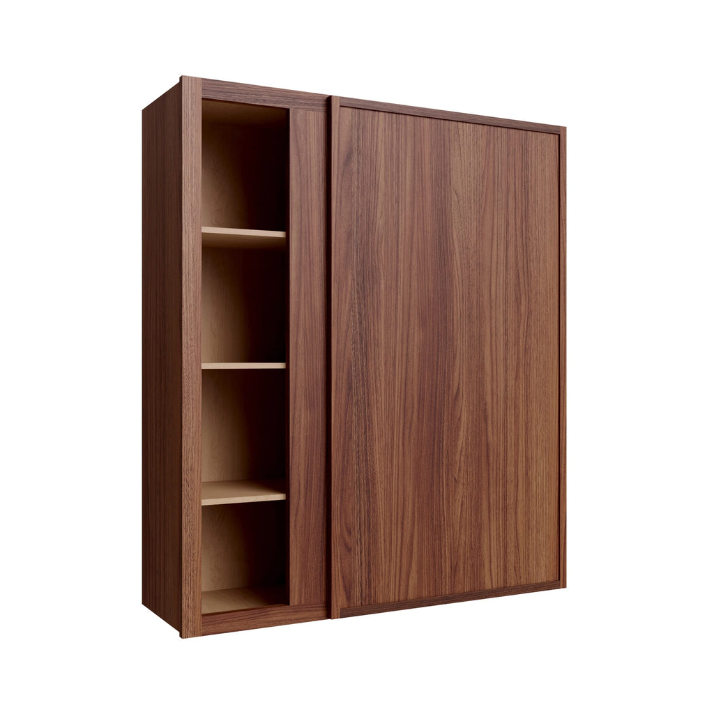 KCD Oslo Classic Walnut Blind Wall Cabinet - 30" W x 42" H - product photo