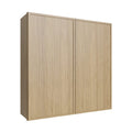KCD Oslo Oak Double Door Wall Cabinet - 42" W x 42" H - product photo