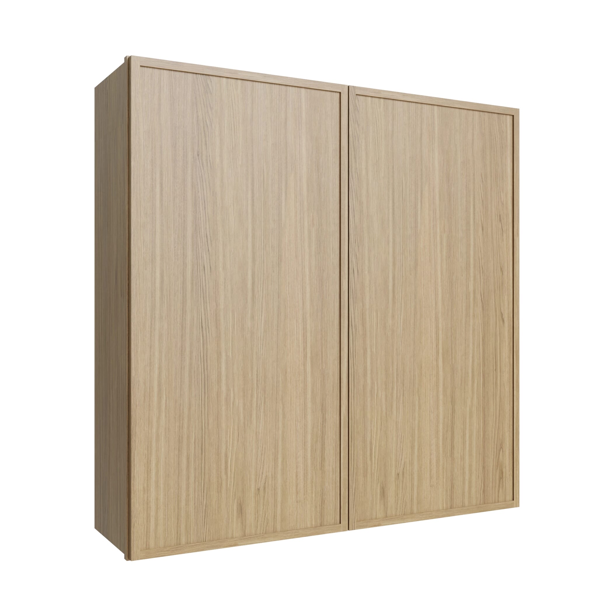 KCD Oslo Oak Double Door Wall Cabinet - 42" W x 42" H - product photo