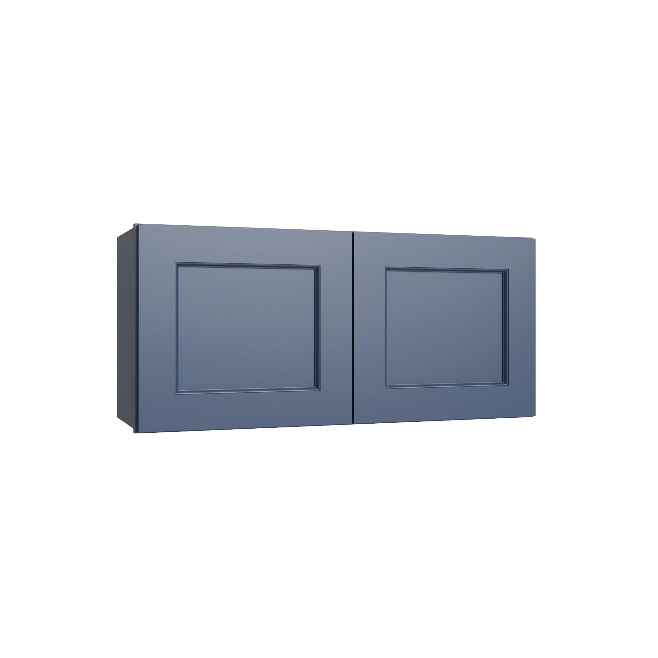 KCD Brooklyn Midnight Double Door Wall Cabinet - 33" W x 12" H - product photo