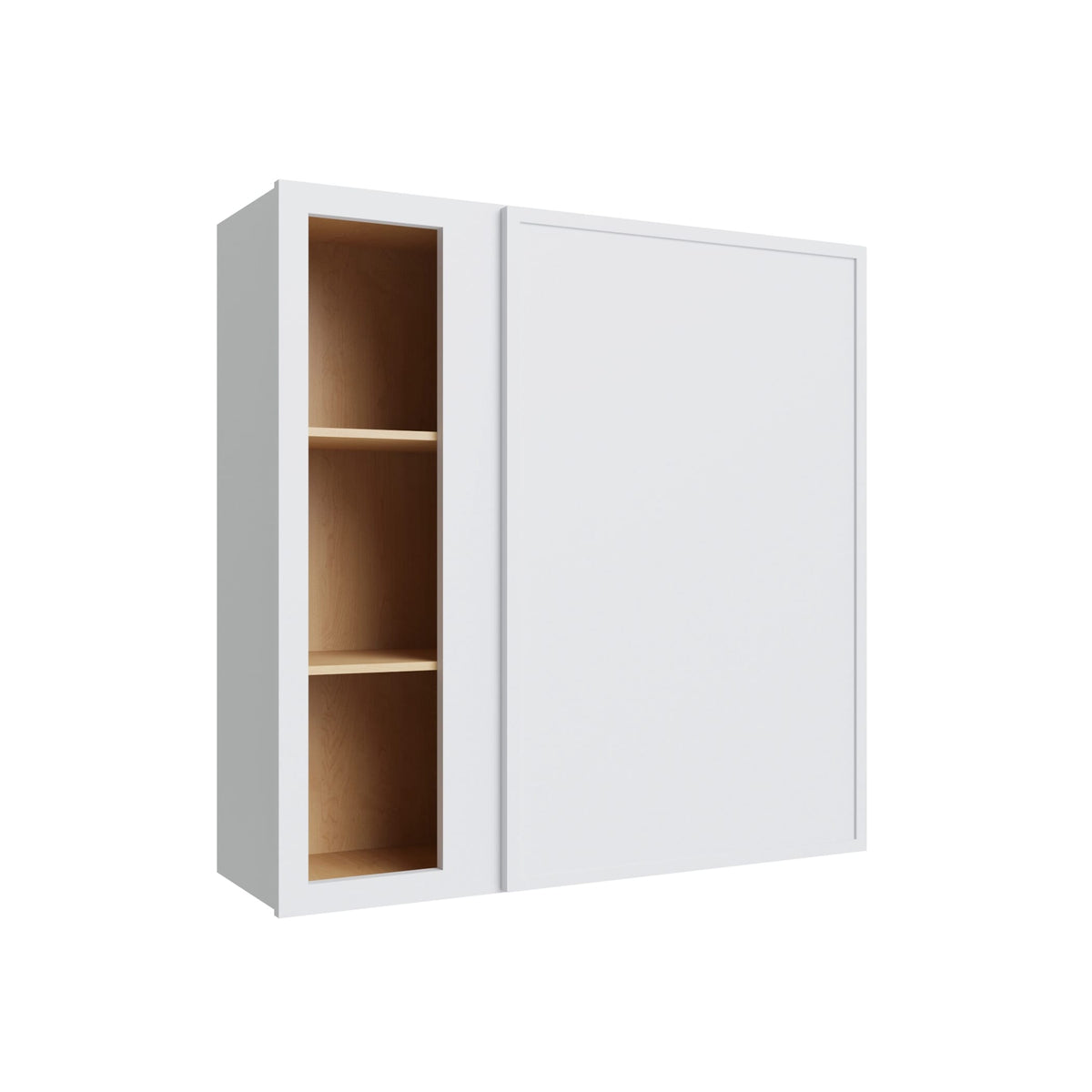 KCD Oslo White Blind Wall Cabinet - 30" W x 36" H - product photo