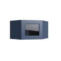 KCD Brooklyn Midnight 15" Corner Wall Stacking Cabinets - 24" W - product photo