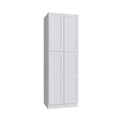 KCD Shaker Designer White Pantry - 24" W x 84" H - product photo
