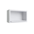 KCD Oslo White Microwave Wall Cabinet 18Hx30Wx12D - product photo