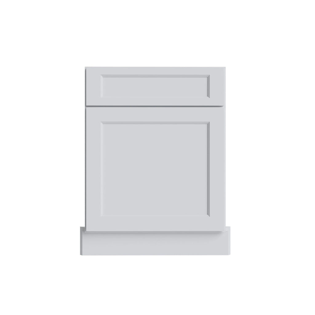 KCD Brooklyn Bright White Corner Sink Front for 42" Space - 27" W - product photo