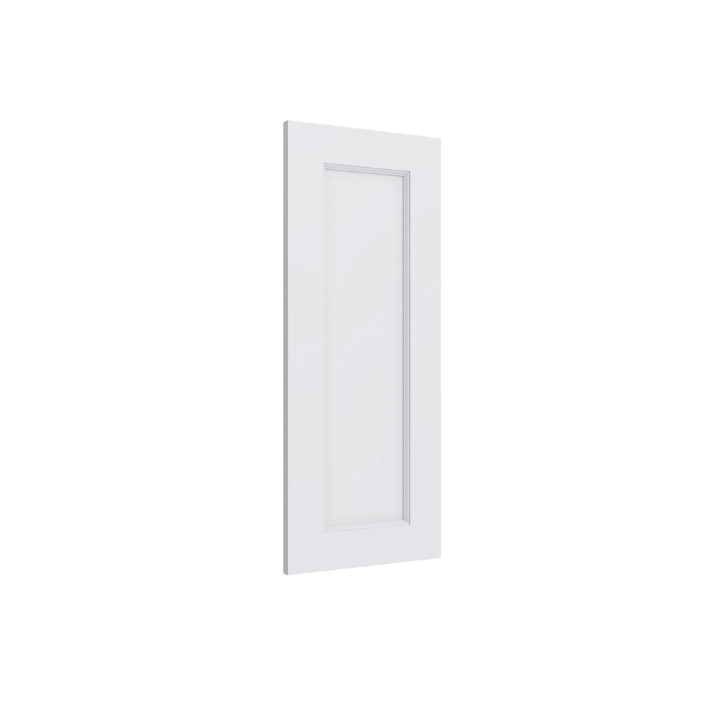 KCD Brooklyn Bright White Decorative Wall Panel - 12" W x 30" H - product photo
