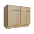 KCD Oslo Oak Double Door Standard Base Cabinet - 42" W - product photo