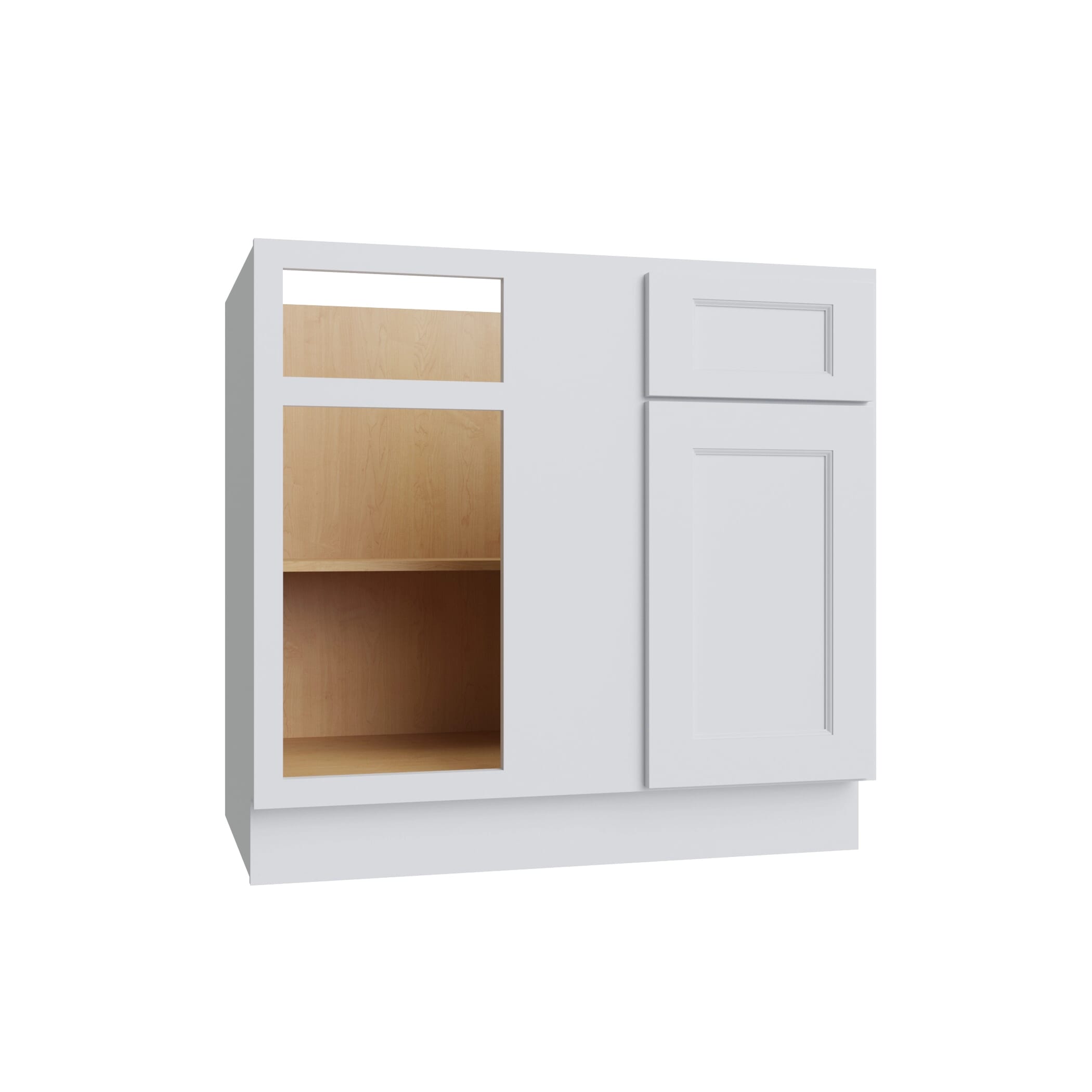 KCD Brooklyn Bright White Blind Base Cab for 48" to 51" Space - 48" W - product photo