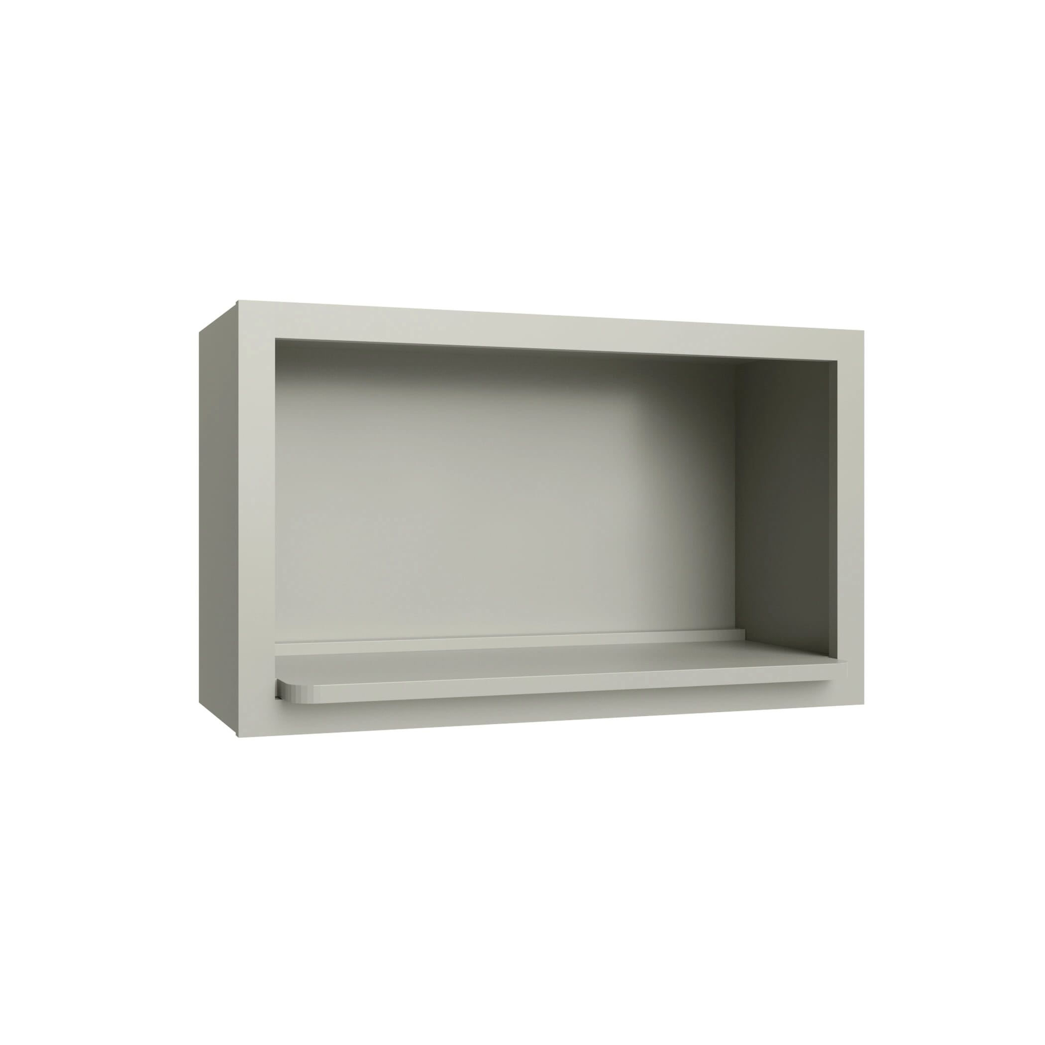 KCD Shaker Moss Microwave Wall Cabinet 18Hx30Wx12D - product photo