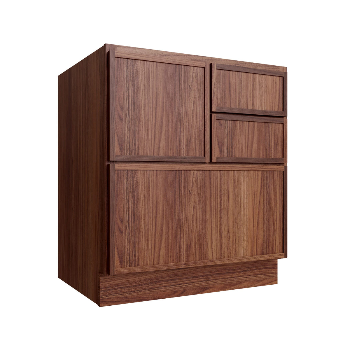 KCD Oslo Classic Walnut Cooking Center Base Cabinet - 30" W - product photo
