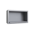 KCD Brooklyn Modern Gray Microwave Wall Cabinet 18Hx30Wx12D - product photo