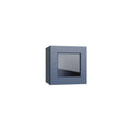KCD Brooklyn Midnight 15" Wall Stacking Cabinets with Glass - product photo