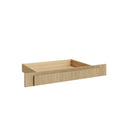 KCD Oslo Oak Vanity Drawer - 36" W with Adjustable Sides - product photo