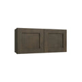 KCD Brooklyn Slate Double Door Wall Cabinet - 30" W x 18" H - product photo