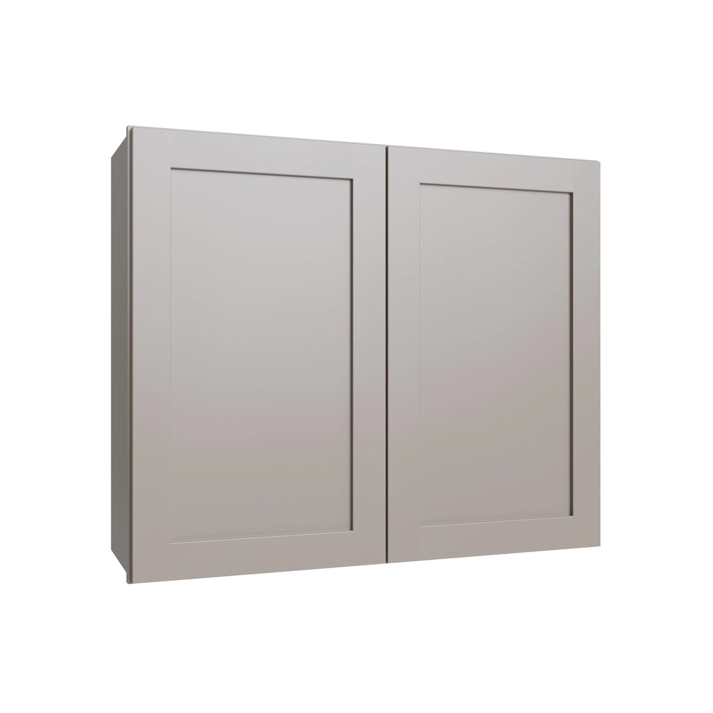 KCD Shaker Sand Double Door Wall Cabinet - 27" W x 42" H - product photo