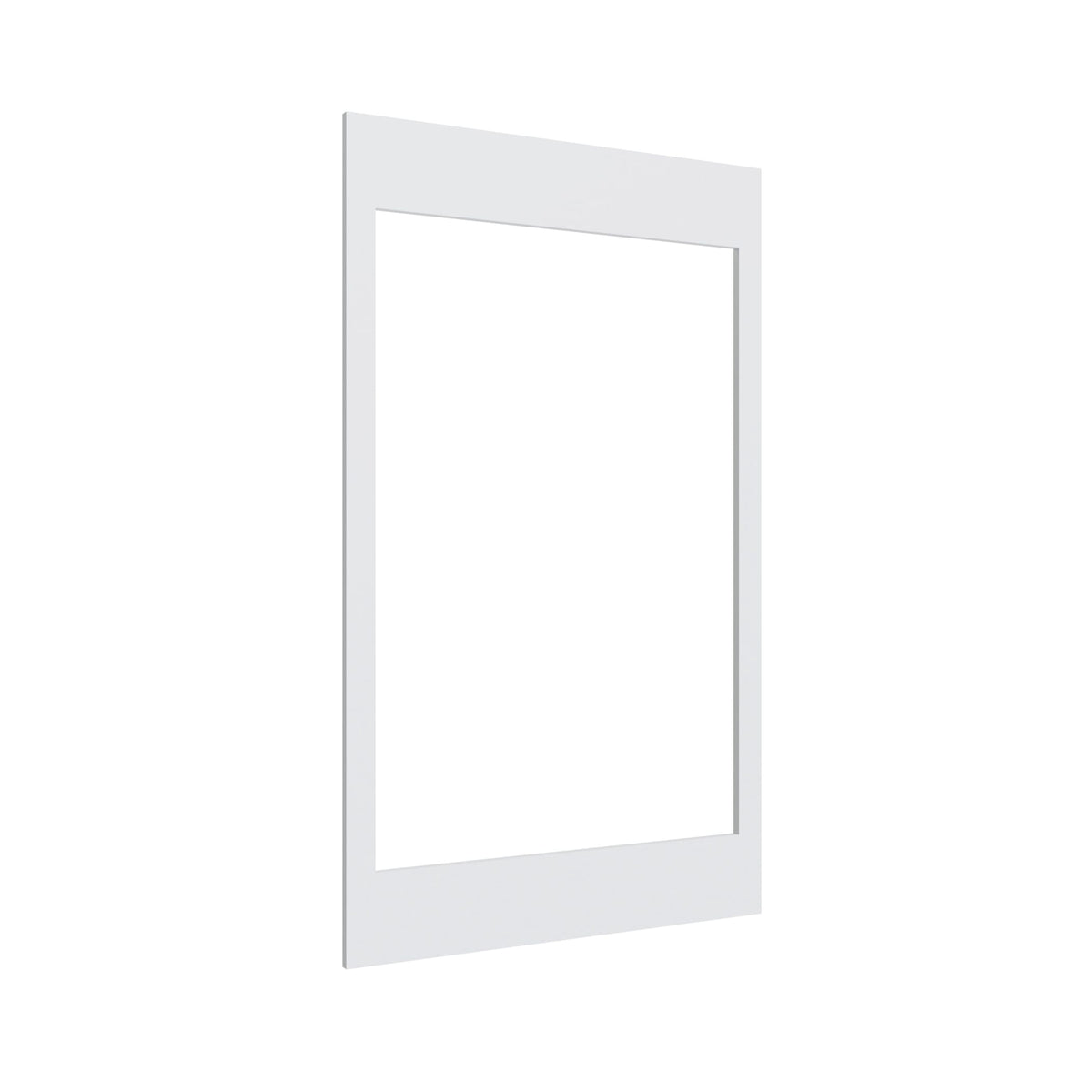 KCD Oslo White Oven Cabinet Overlay Panel - 33" W x 55" H - product photo