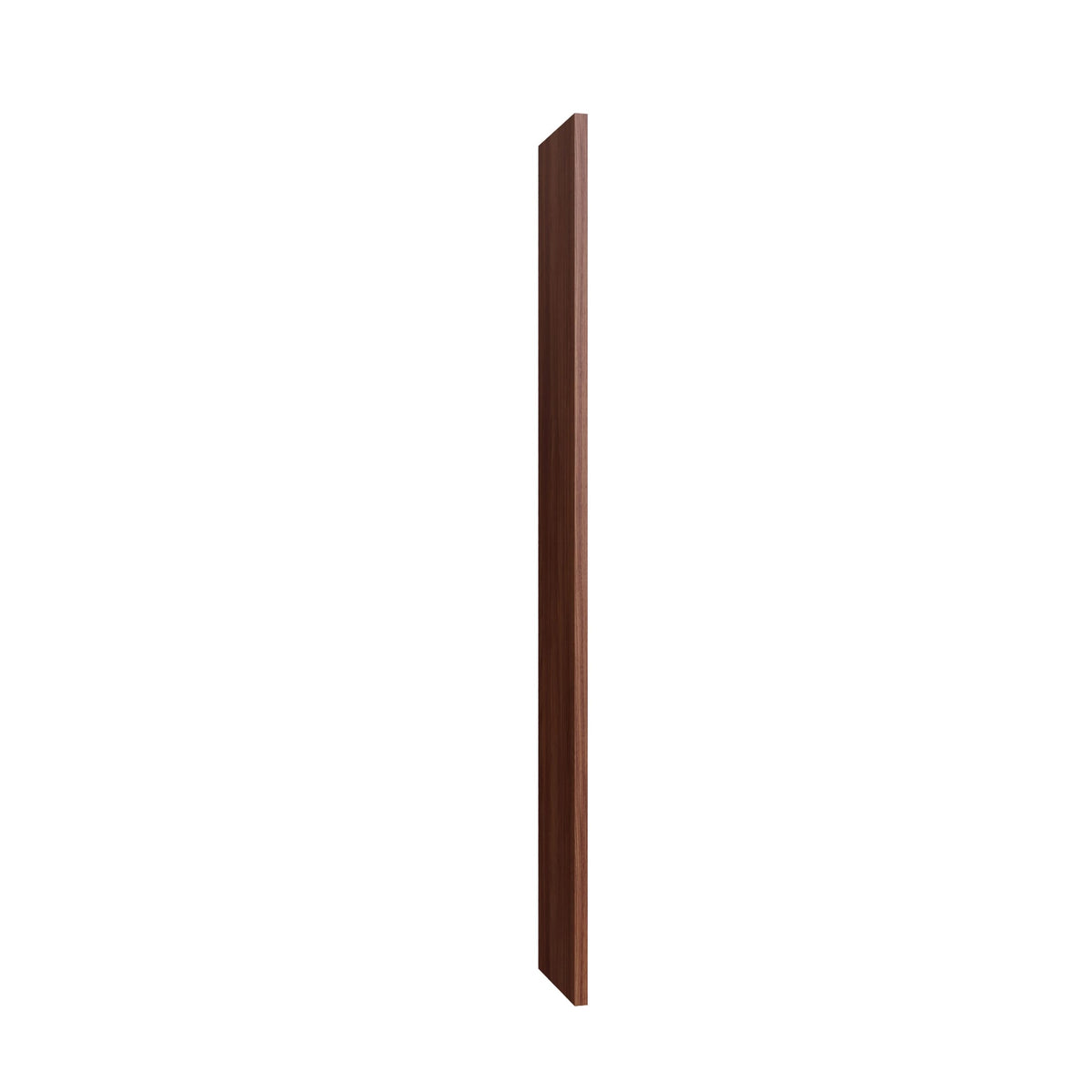 KCD Oslo Classic Walnut Book Case End - 1.5" W x 96" H x 15" D - product photo
