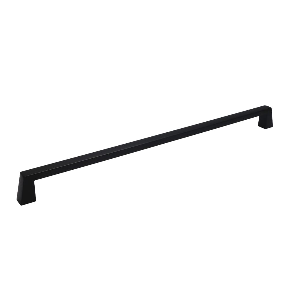 KCD Decorative Hardware Colorado Appliance Pull 18" C/C Matte Black - product photo