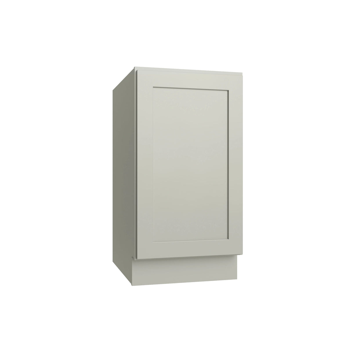 KCD Shaker Moss Full Height Single Door Base Cabinet - 12" W - product photo