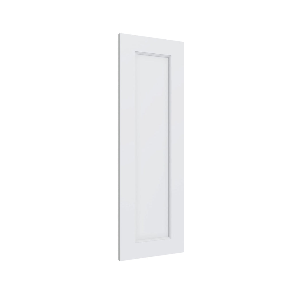 KCD Brooklyn Bright White Decorative Wall Panel - 12" W x 36" H - product photo