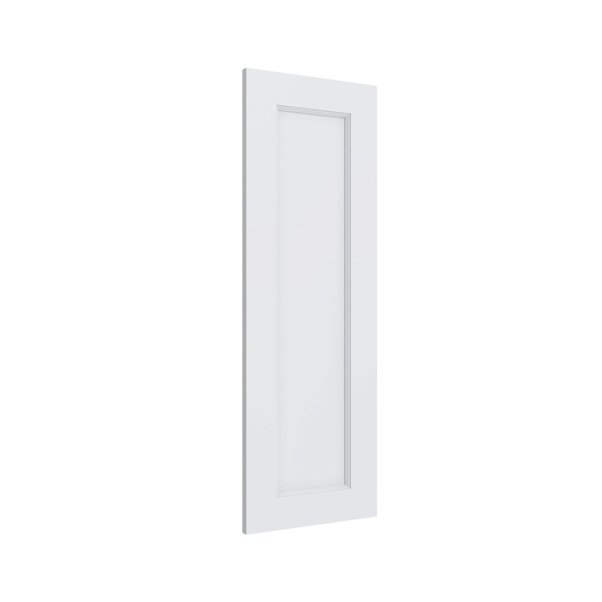 KCD Brooklyn Bright White Decorative Wall Panel - 12" W x 36" H - product photo