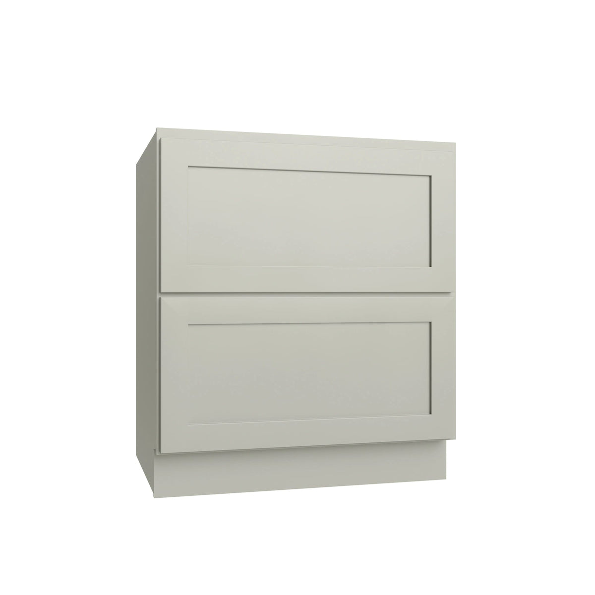 KCD Shaker Moss 2 Drawer Base Cabinet - 30" W - product photo