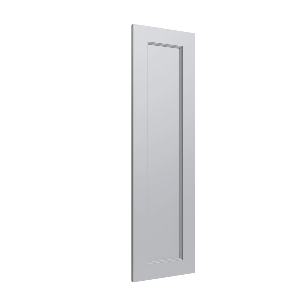 KCD Brooklyn Modern Gray Decorative Wall Panel - 12" W x 42" H - product photo