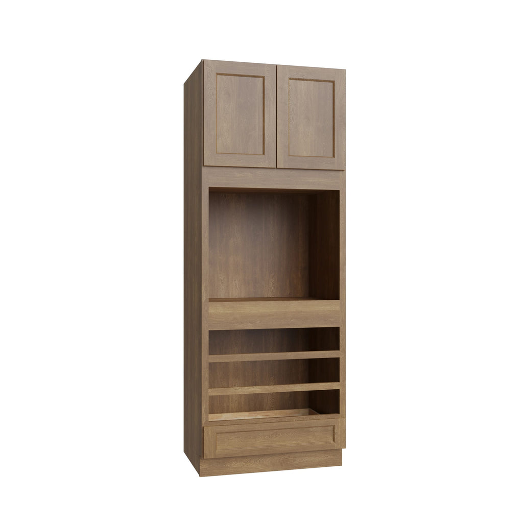 KCD Brooklyn Fawn Oven Cabinet - 33" W x 90" H - product photo