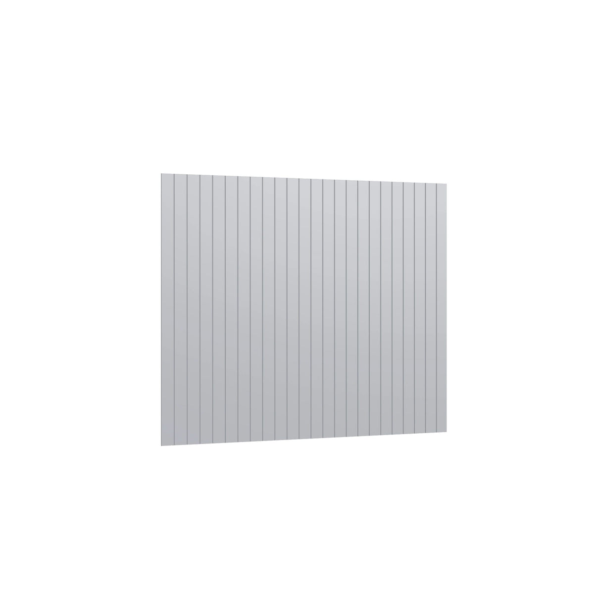 KCD Brooklyn Modern Gray Bead Board - 48" W x 42" H x 0.25" D - product photo