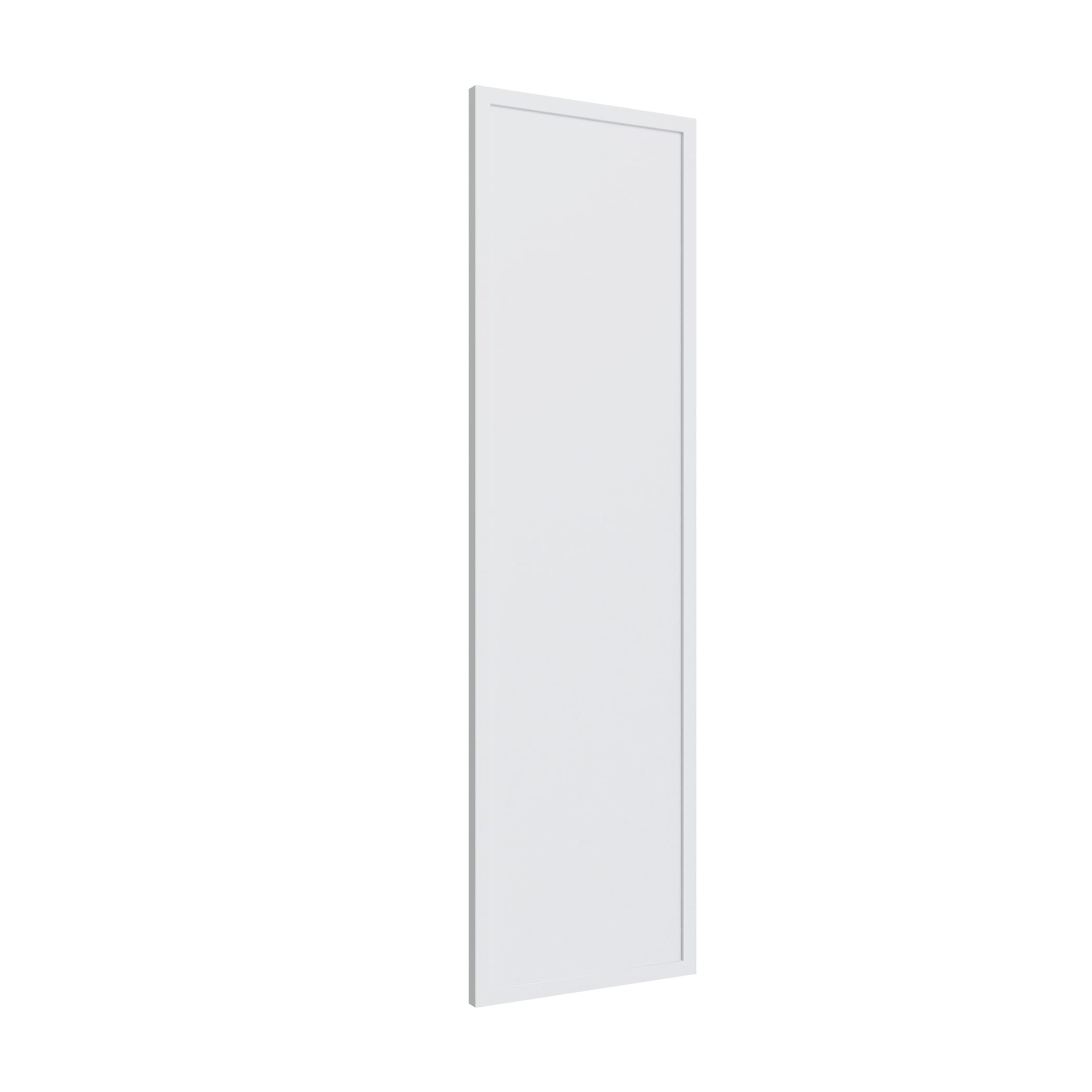 KCD Oslo White Decorative Wall Panel - 12" W x 42" H - product photo