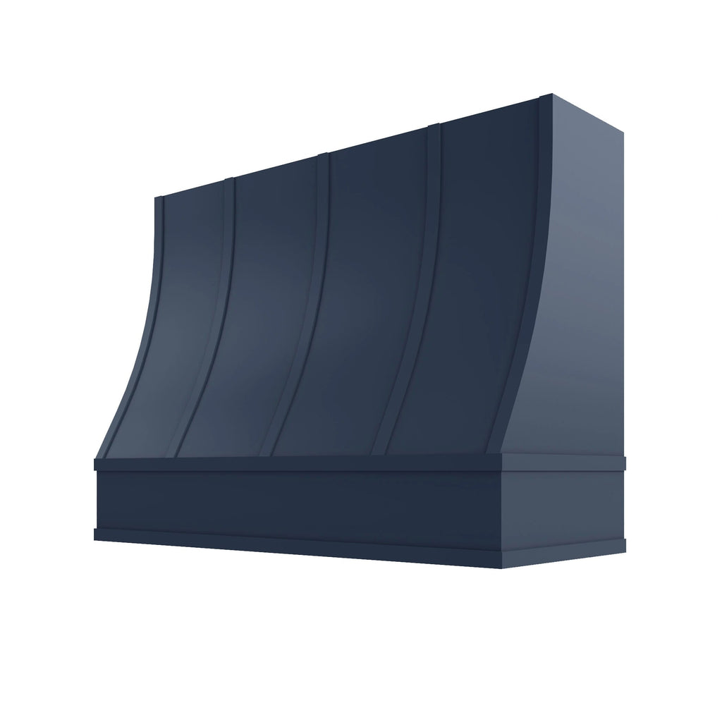 KCD Brooklyn Midnight Sloped Hood with Strapping Flat Trim - 48" W x 36" H - product photo