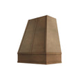 KCD Shaker Kodiak Tapered Hood with Strapping Flat Trim - 30" W x 36" H - product photo